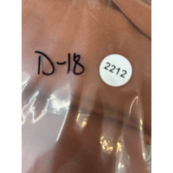 Requirements Open Front Blazer Jacket WMNS 12 Orange Single Button Long Sleeve - Picture 11 of 11